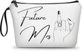Engagement Bridal Shower Wedding Wifey Bride To Be Gifts for Her Daughter Bride Cosmetic Makeup Bag Make Up Pouch Wifey Gifts