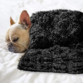 Petbuy Pet Dog Bed Blankets, Fluffy Fleece Dog Throw Blankets Sleep Mat,Soft Puppy Blankets Cat Kitten, S M L XL,Fuzzy Reversible Sherpa Blanket for Bed, Couch, Sofa, Travel,Washable & Lightweight