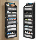 CEEKLIN Wall & Door Hanging Organizer with Mesh Pockets – Over The Door Storage Organizer for Bedroom, Bathroom, Closet & Pantry, Space Saving Fabric Pocket Organizer
