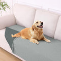 hyha Waterproof Dog Blanket, Soft Dog Bed Cover Pet Blankets, Waterproof Sofa Couch Cover for Dogs Washable, Reversible Pet Couch Covers for Sofa Furniture (40x90 Inch, Grey/Dark Grey)