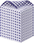 Kitinjoy Cotton 12 Pack Terry Kitchen Dish Cloths, 12 x 12 Inches Super Soft and Absorbent Dish Rags, Quick Drying Dish Towels for Washing Dishes, Blue