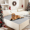 CYCMACO Waterproof Dog Bed Cover Pet Blanket, Soft Couch Cover for Dogs Washable, Non-Slip Dog Blanket Protect Furniture Couch Sofa Car for Puppy Large Dogs Cat (40x50 Inch, Light Grey)