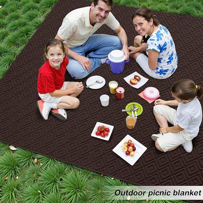 hyha Waterproof Dog Blanket, Soft Dog Bed Cover Pet Blankets, Waterproof Sofa Couch Cover for Dogs Washable, Reversible Pet Couch Covers for Sofa Furniture (82x102 Inch, Chocolate/Chocolate)