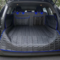 Reliadura SUV Cargo Liner for Dogs, Waterproof Pet Trunk Cover with Bumper Flap Protector, Non-Slip Scratchproof, Non-Slip Dog Seat Mat for SUVs, Large Size Cargo Liner Universal Fit Blue