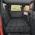 Surfcabin Truck Back Seat Extender for Dogs – Waterproof Full Size Pickup Pet Seat Cover with Door Protection, Hard Bottom Holds 420 lbs Dog Hammock for F150, RAM 1500 & More