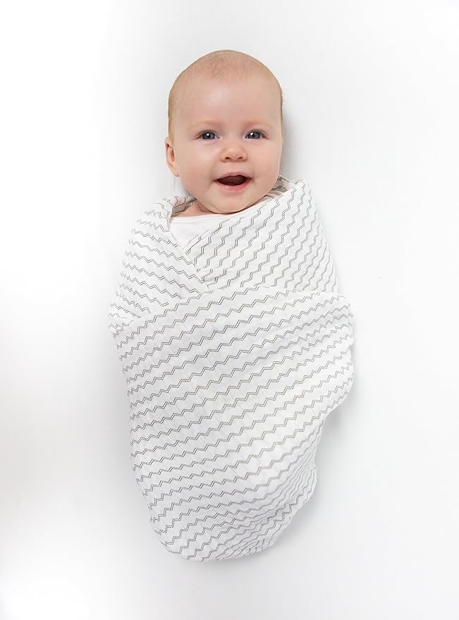 SwaddleDesigns Cotton Muslin Swaddle Blankets, Set of 4, Receiving Blankets for Baby Boys & Girls, Best Shower Gift, 46x46 inches, Gold & Graphite
