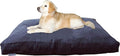 Dogbed4less Jumbo Orthopedic Extreme Comfort Memory Foam Dog Beds for Large Dog, Waterproof Internal Case and Machine Washable External Cover, 55X47 Pet Pillow, Espresso