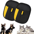 2 Pcs Pet Hair Removal Glove for Dogs & Cats, The Magic Brush Pet Hair Remover, Newly Upgraded Electrostatic Mitt, Washable Hair Remover Tool for Couch & Car Seat