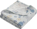 NTBAY 2 Layer Muslin Cotton Baby Swaddle Blanket, 30x40 Soft and Breathable Receiving for Newborns and Infants, Perfect for Crib, Stroller, Travel, Lightweight Nursery Blanket, Rustic Bloom
