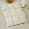 Pets Accessories for pet Bag, Pet Dog Bed, Dog Sleeping Mat, Breathable Warm Pet Beds Cushion for Small Dogs Cat(Grey, Cushion) (Beige)