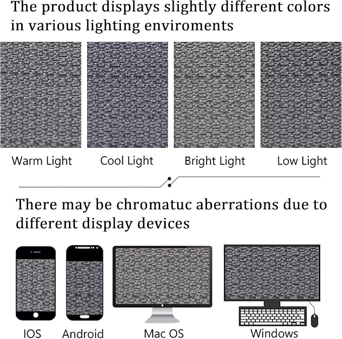 Lecloud Bessie Dark Grey Curtains for Living Room Decor 72 Inches Long 2 Pcs, Dual Rod Pocket Light Filtering Bedroom Curtains, Airy Modern Elegant Drapes for Dining Room, Each Panel 40" W x 72" L