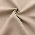 Barcelonetta | Linen Fabric | Natural Linen Cloth | Embroidery, Sewing | Soft, Breathable | 55" Wide | 70% Linen, 30% Rayon | Hemp, Jute, Needlework, Lining (Khaki, 2 Yard)