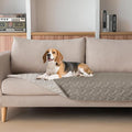 gogobunny Waterproof Dog Bed Cover Pet Blanket for Furniture Bed Couch Sofa Reversible (Dark Stone/Light Stone, 30x70 Inch (Pack of 1))