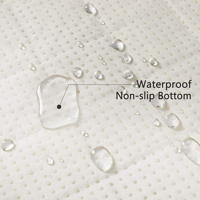SPXTEX Dog Crate Pads, Washable Non-Slip Puppy Pee Rugs, Waterproof Pet Training Pads for Small Dogs, 2 Pieces, 18"x24"