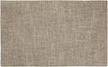 HARFINGTON 6pcs Linen Fabric Placemats 12" x 18" Polyester Rectangle Place Mats Machine Washable Heat Resistant Kitchen Table Mats for Outdoor Indoor Party Family Holiday, Light Brown