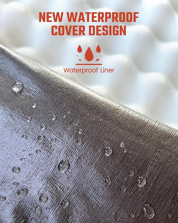 Pawccoli Orthopedic Dog Bed for Large Sized Dogs, Waterproof Supportive Egg Crate Foam Medium Dog Couch, Pet Bed with with Removable Bolsters, Washable Cover Non-Slip Bottom, (36''×26''×7.5'')