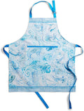 Maison d' Hermine 100% Cotton Apron for women with Pocket Kitchen Chef Apron for Men Cooking Gardening Server Waitress