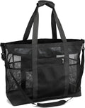 F-color Mesh Beach Bag Family - Large Tote Bag for Cruise Pool Toys Beach Vacation Essentials