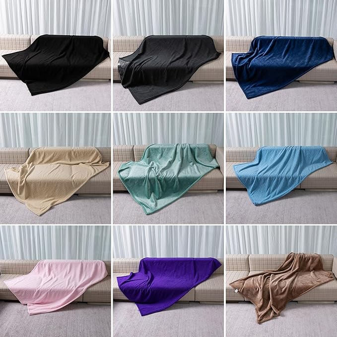 Maidewow Blue Pet Blankets for Dogs Reversible Waterproof Pets Bed Cover Puppy Cat Blankets Leakproof Sofa Couch Washable Covers Doggie Beds Mats for Warm-Lake Blue,XL