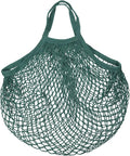 MECCANIXITY Cotton Mesh Bag Reusable Washable Mesh Net String Grocery Bags Organizer for Fruits Vegetables Shopping