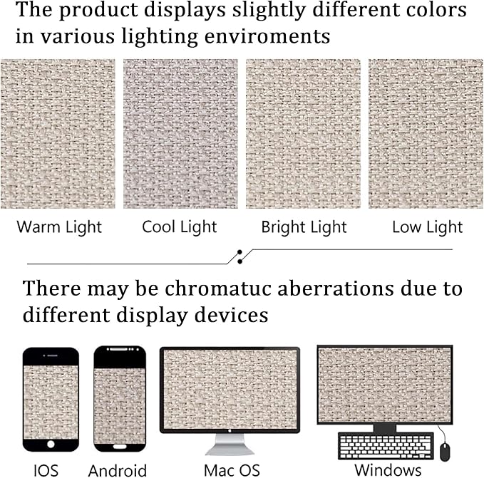 Lecloud Bessie Khaki Curtains for Living Room 78 Inches Long 2 Pcs, Dual Rod Pocket Bedroom Curtains, Light Filtering Faux Linen Textured Home Decor Drapes for Dining Room, Each 40" W x 78" L