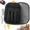 Pet Hair Removal Glove for Cats & Dogs - 2 Gloves, 2 Hangers & 1 Comb Set - Reusable Electrostatic pet hair remover glove for Pets Grooming, Double Sided Static Pet Hair Fur Remover Tool Mitt Gloves