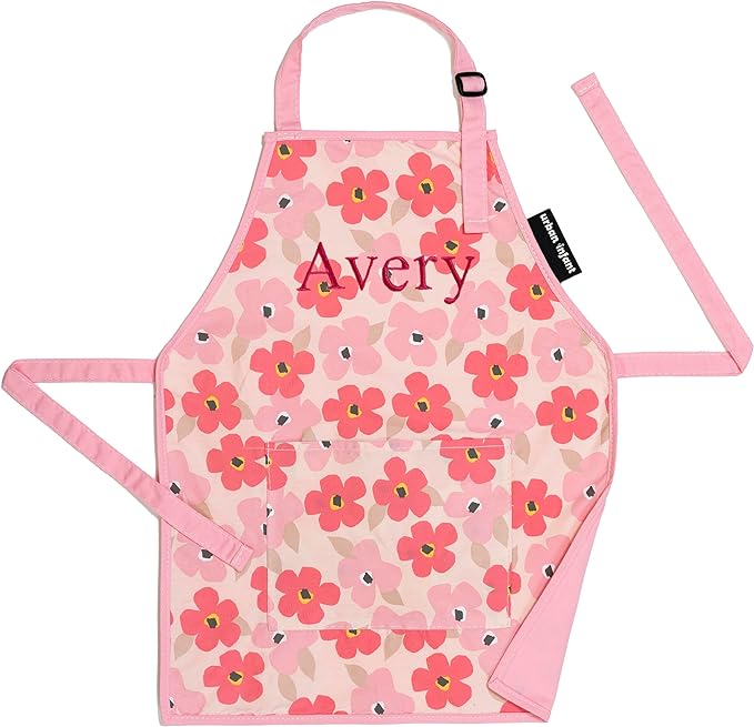 Urban Infant Little Helper Kids Apron - Children's Cooking Art Gardening - Great Gift for Toddler Boys and Girls