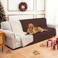 CYCMACO Waterproof Couch Covers for Pets, Waterproof Dog Bed Cover, Anti-Slip Soft Dog Blankets, Couch Cover for Dogs Washable, Pet Blanket for Puppy Large Dogs Cat (68x82 Inch, Coffee)
