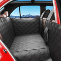 Surfcabin Back Seat Extender for Dogs – Waterproof Dog Seat Cover for Back Seat with Door Protection, Hard Bottom, Holds 420 lbs Dog Hammock for Cars, SUVs & More