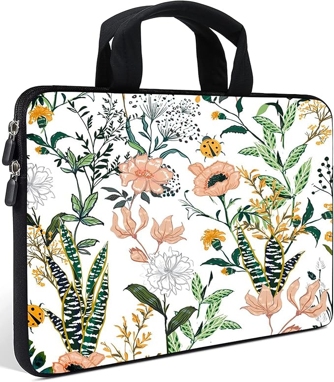 AMARY Laptop Sleeves 11.6" 12" Laptop Handle Bag Neoprene Notebook Carrying Pouch Chromebook Sleeves case Ultrabook Case Tablet Cover Fit Apple MacBook Air HP DELL Lenovo Asus (AMR12-09)