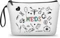ARIOSEY Medical Bag,Doctor Gifts,Meds Cosmetic Make Up Bag,Medicine Bag for Traveling,Doctor Gifts for Women,Gifts for Teen Girls,Friendship Gifts for Women