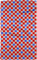 GEOMETRY Kitchen Towels - Quick Dry, Absorbent Microfiber Dish Towels for 4th of July, Memorial Day, Veterans Day, and Holiday Decor - Red, White, and Blue- Patriot Picnic