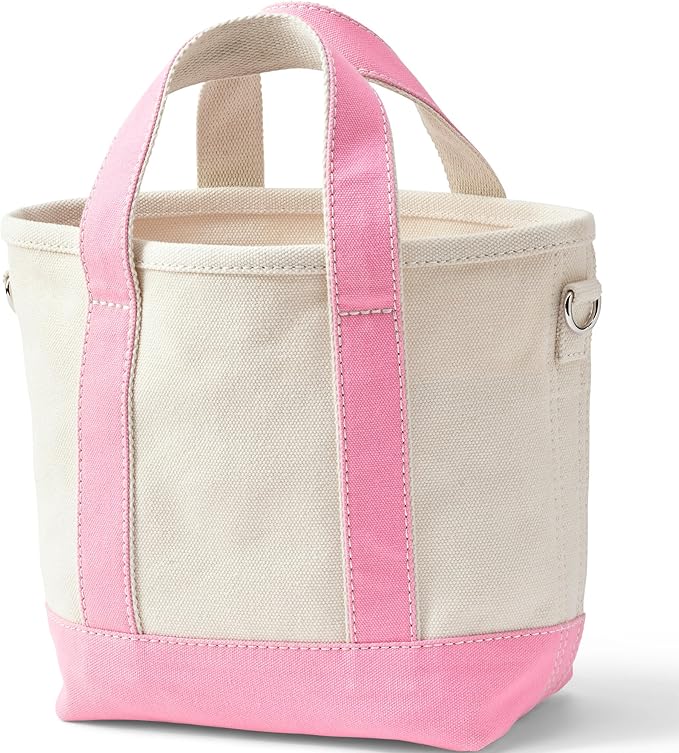Lands' End Open Top Canvas Tote Bag