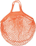 MECCANIXITY Cotton Mesh Bag Reusable Washable Mesh Net String Grocery Bags Organizer for Fruits Vegetables Shopping