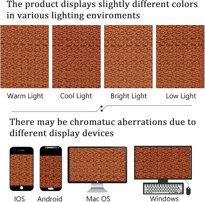 Lecloud Bessie Orange Curtains 54 Inch Length 2 Panels Set, Light Filtering Curtains Faux Linen Textured Drapes for Bedroom Living Room, Soft Airy Rod Pocket Window Treatments, Each 30 W x 54 L