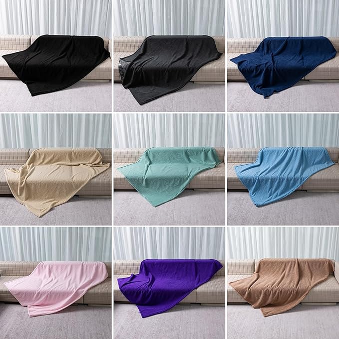 Maidewow Dark Blankets for Dogs Brown Pets Throw Blanket for Couch Reversible Pet Bed Cover Puppy Fluffy Jacquard Blankets Leakproof Sofa Couch Cover Cat Pet Mats for Warm Washable-Camel,M