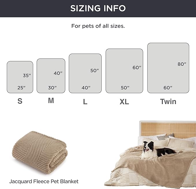 Bedsure Dog Blanket for Small Dogs Washable - Fluffy Fuzzy Puppy Cat Blanket with Premium 300GSM Coral Fleece Soft for Pet Kitten Doggy, Brown, 25x35IN