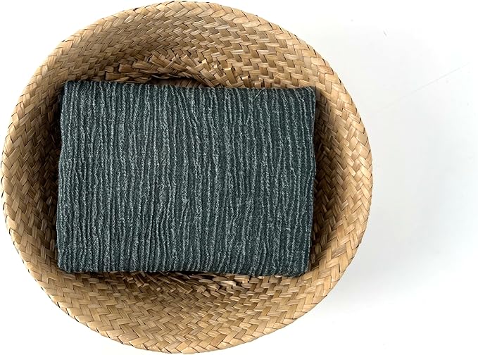 Linen Rayon Blend Fabric by The Linen Lab – Lightweight, Soft, Pre-Washed Material for Sewing, Clothing, Crafts & DIY (1 Yard pre Cut, Khaki - Pigment Dyed)