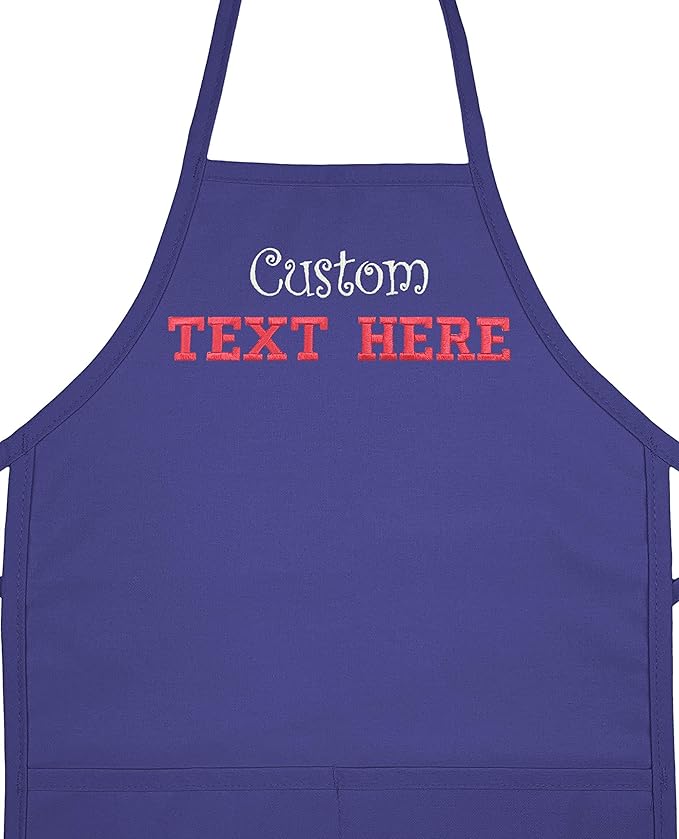 Personalized Kids Apron - Chef Apron for Kids - Add a Name to Personalized Aprons for Girls or Boys
