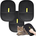 3PC 2025 Electrostatic Gloves Pet Hair: Pets Hair Remover Electro Antistatic Hair Removal Glove Cat Mitt Mitten Static Reusable Tool Furniture Cleaning Animal Double Sided Grooming Magic Fur Dogs Mit