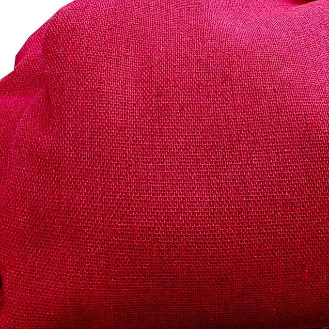 Rose Flavor Pre-Cut Quilting Linen Fabric,Craft Cloth,DIY for Sewing Crafting 60" by 1 Yard(Wine)