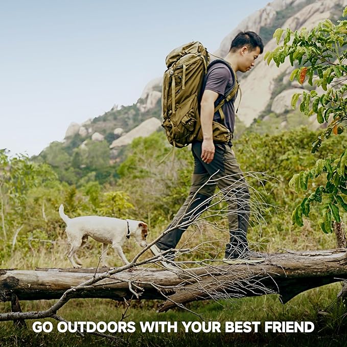 outask Outdoor Dog Bed Waterproof,Portable Camping Cot for Large Dogs,Cooling Pet Bed with TPU Fabric Chew Proof Crate Bed Washable (X-Large)