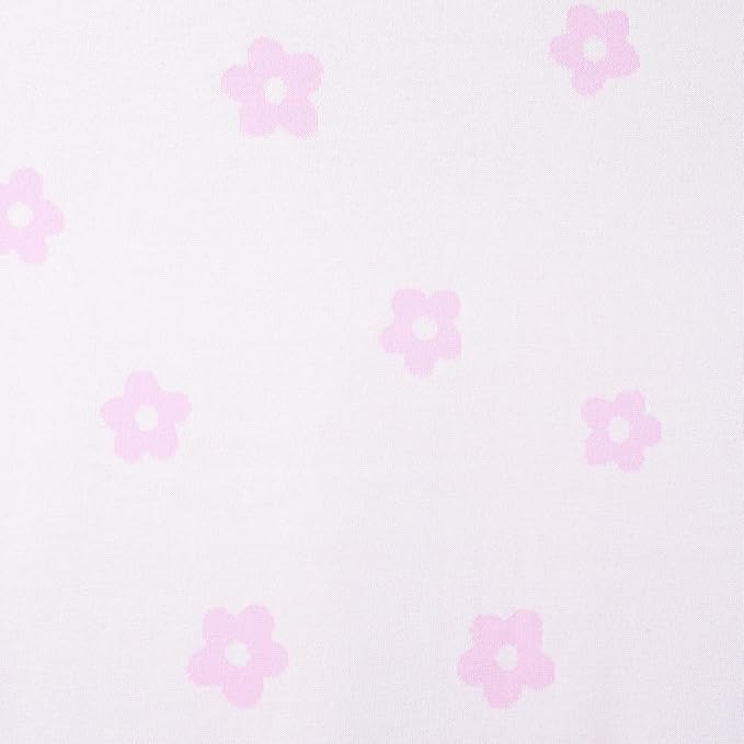 SWaddle AN Floral Jacquard Baby Blanket, Size 30x40in, 100% Cotton Fabric, Two-Sided Breathable Throw Blanket for Boys and Girls