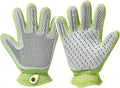 Pet Grooming Glove & Hair Remover - Deshedding Brush for Shedding Control - Gentle Massage Mitt for Dogs & Cats with Long and Short Fur - Ideal for Bathing and Grooming