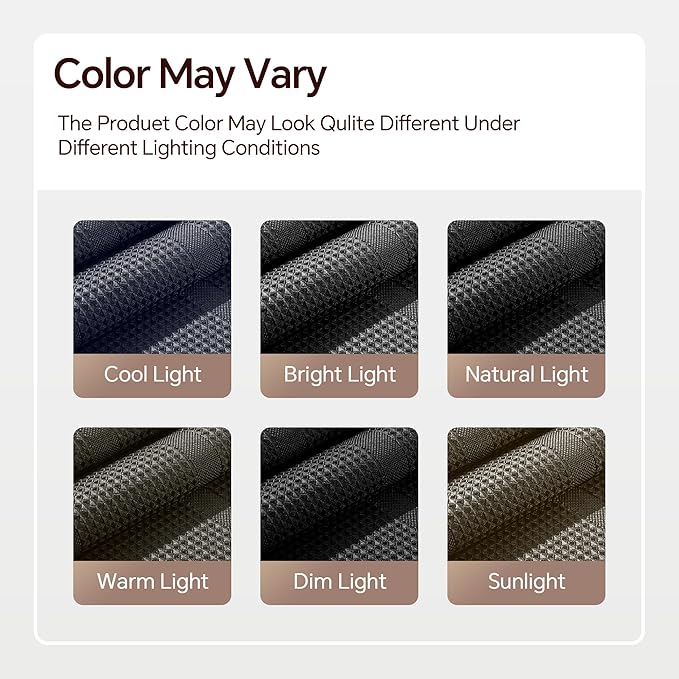 TURKIO Black Shower Curtain Waffle Weave Shower Curtain Striped Fabric Shower Curtains for Bathroom, Black Bathroom Decor