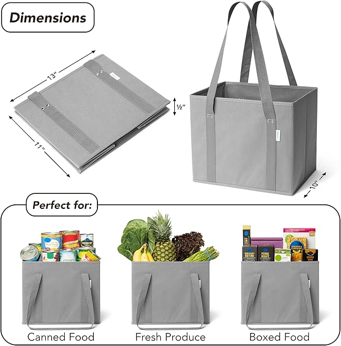 BagGroup Reusable Grocery Bags or Shopping Bags