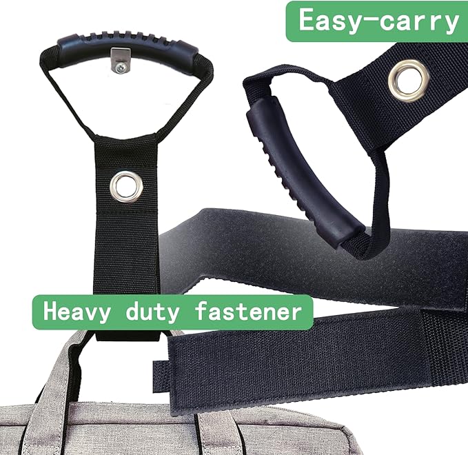 Portable Extension Cord Holder and Organizers,Storage Straps with Carrying Handle and Grommet, for Cables, Ropes, Garden Water Hoses Carrying organization (5 Pack (10"/13"/3pcs28"))