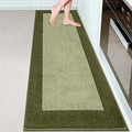 DOMUSTEX Machine Washable Runner Rug 24" x 84", Non Slip Kitchen Mat for Floor, Absorbent Entryway Rug for Kitchen, Bedroom, Hallway, Bathroom, Door (Roll Packing)