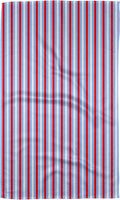GEOMETRY Kitchen Towels - Quick Dry, Absorbent Microfiber Dish Towels for 4th of July, Memorial Day, Veterans Day, and Holiday Decor - Red, White, and Blue - Liberty Lines