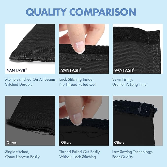 15 Pack Blank Cotton Canvas DIY Craft Zipper Bags Pouches Pencil Case for Makeup Cosmetic Toiletry Stationary Storage